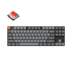 Keychron K1 Max K1M-H1 Ασύρματο Gaming Μηχανικό Πληκτρολόγιο Tenkeyless με Gateron Low Profile Red διακόπτες και RGB φωτισμό (Αγγλικό US)