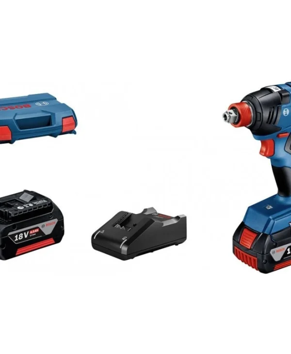 Bosch Κρουστικό Δραπανοκατσάβιδο Μπαταρίας 18V 2x4Ah 06019J2206