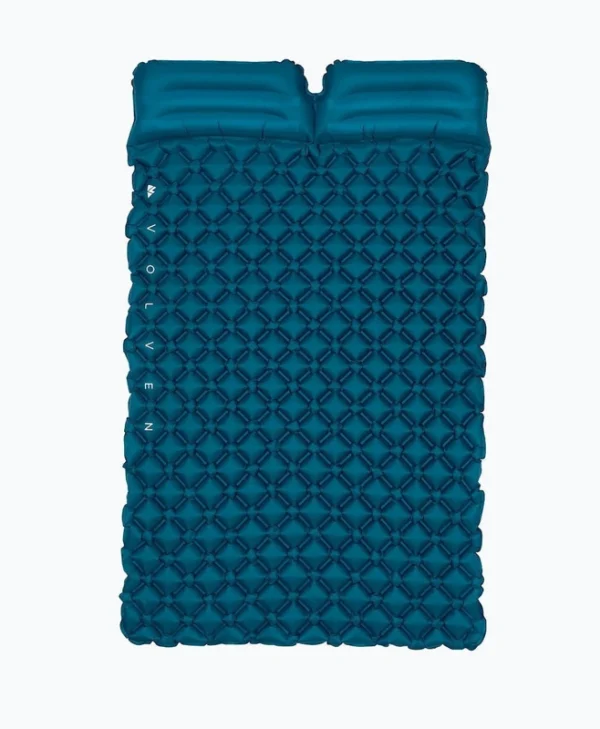 Volven Διπλό Υπόστρωμα Camping 200x120cm Μπλε 0006201200003383