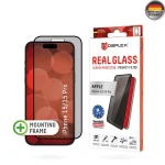 Displex Real Glass 3D 0.33mm Full Face Tempered Glass (iPhone 15) 9072305 - Image 2