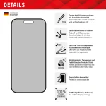Displex Real Glass 3D 0.33mm Full Face Tempered Glass (iPhone 15) 9072305 - Image 4