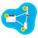 AVM Fritz!Repeater 6000 Mesh WiFi Extender Tri Band (2.4 & 5 & 5GHz) 2400Mbps 20002908 - Image 7