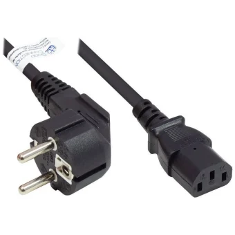 Καλώδιο Τροφοδοσίας Alcasa P0130-s050 Μαύρο 5 M Cee7/7 Iec C13 P0130-S050