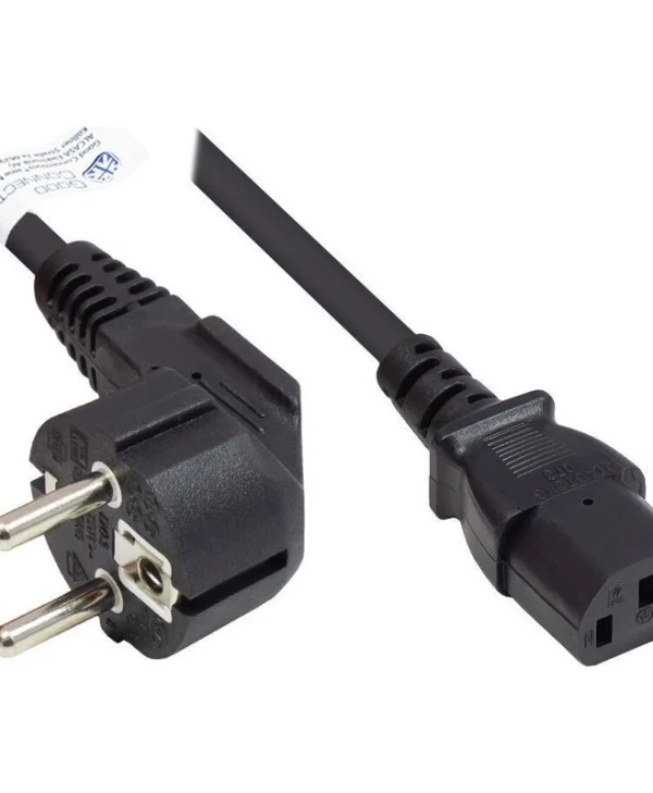 Καλώδιο Τροφοδοσίας Alcasa P0130-s050 Μαύρο 5 M Cee7/7 Iec C13 P0130-S050