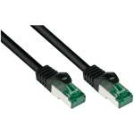 Alcasa S/FTP Cat.6a (Gigabit) Καλώδιο Δικτύου Ethernet 40m Μαύρο 8062-H400S