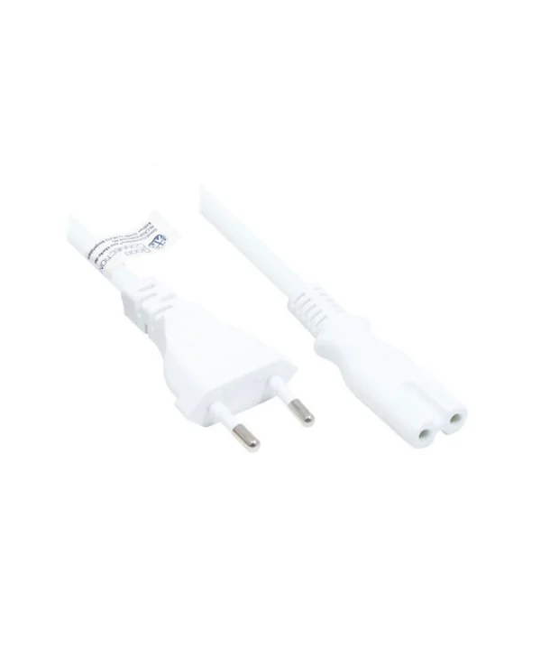Good Connections Euro / IEC C7 - Euro / IEC C7 Cable 7.5m Λευκό P0370-W075