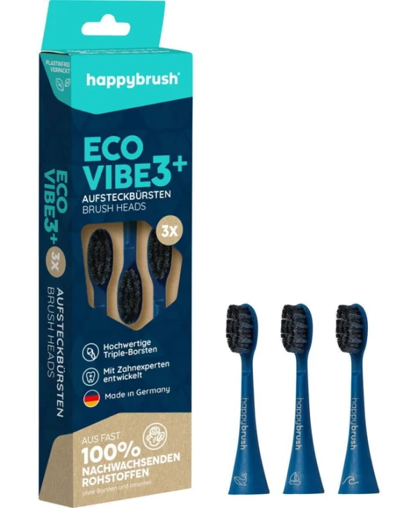 Happy Brush Eco Vibe Ανταλλακτικά για 3τμχ HAV3DEO