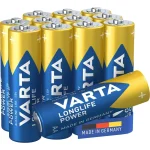 Varta Longlife Power Αλκαλικές Μπαταρίες AA 1.5V 12τμχ 04906121772 - Image 2