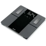Beurer Smart Ζυγαριά 180kg με Λιπομετρητή & Bluetooth Γκρι 76011