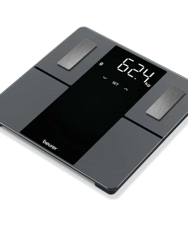 Beurer Smart Ζυγαριά 180kg με Λιπομετρητή & Bluetooth Γκρι 76011