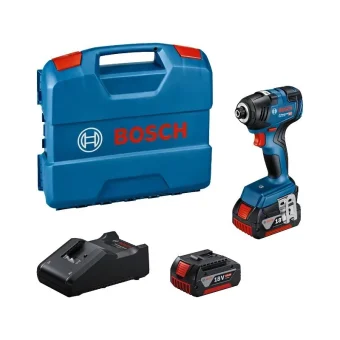 Bosch GDR 18V-200 Παλμικό Κατσαβίδι Μπαταρίας 18V 2x4Ah 06019J2107