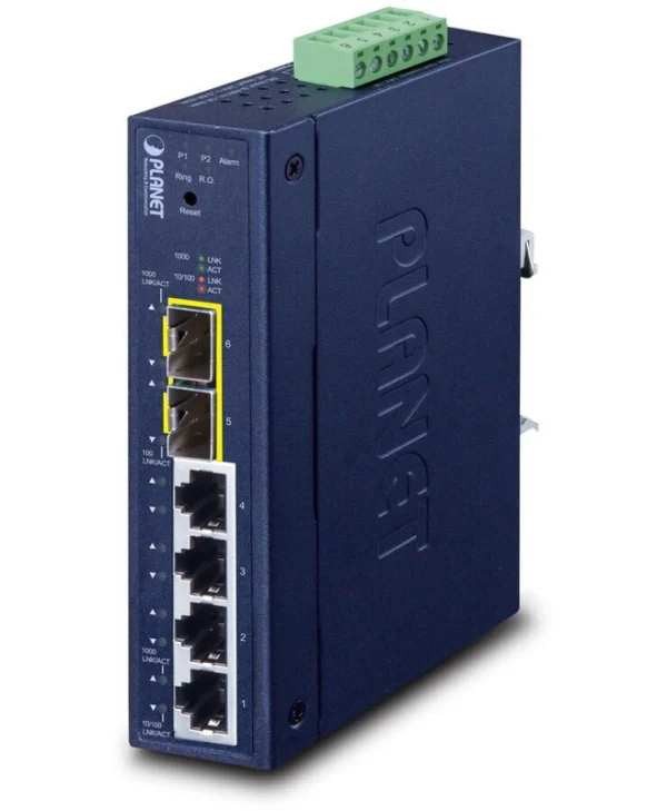 Planet IGS-4215-4T2S Managed L2 Switch με 4 Θύρες Gigabit (1Gbps) Ethernet και 2 SFP Θύρες