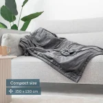 Beurer Hd 74 Ημίδιπλη Ηλεκτρική Κουβέρτα Γκρι 100W 130x150εκ. 40010 - Image 4