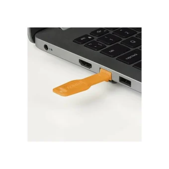 Port Locks Lindy Rj45 Orange 10 Pcs + 1 Key 47897