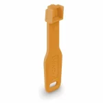 Port Locks Lindy Rj45 Orange 10 Pcs + 1 Key 47897 - Image 3