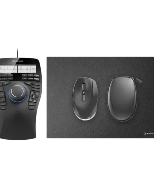 3D Connexion Spacemouse Enterprise Kit Ασύρματο Ποντίκι Μαύρο 3DX-700135