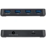StarTech Hub 4 Θυρών USB 3.0 με σύνδεση USB-A / USB-C ST4300USB3V2-UE - Image 2