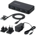 StarTech Hub 4 Θυρών USB 3.0 με σύνδεση USB-A / USB-C ST4300USB3V2-UE - Image 3