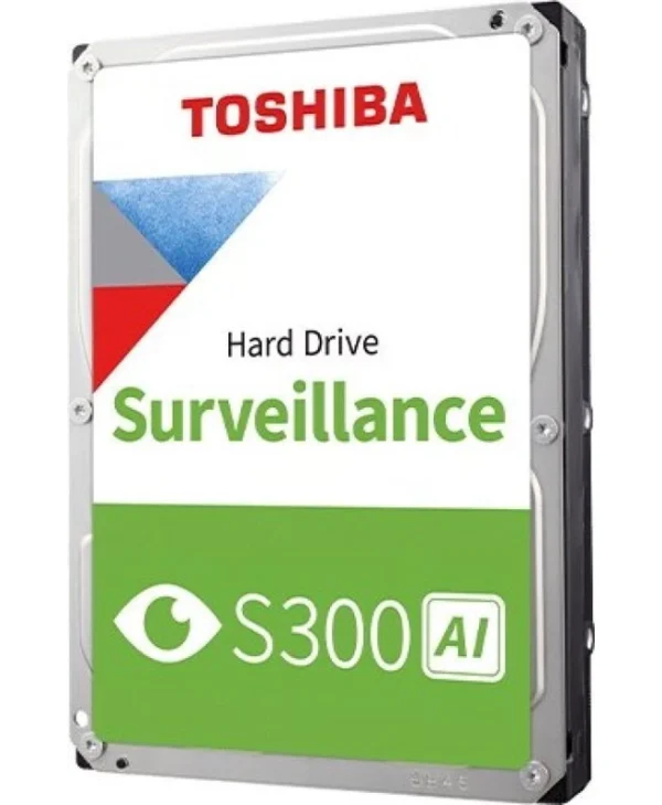 Toshiba S300 AI 8TB HDD Σκληρός Δίσκος 3.5" SATA III 7200rpm με 512MB Cache για Καταγραφικό MG10ADA800E-V