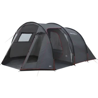 High Peak Χειμερινή Σκηνή Camping Τούνελ Πράσινη με Διπλό Πανί για 4 Άτομα 240x240x190εκ. 10244