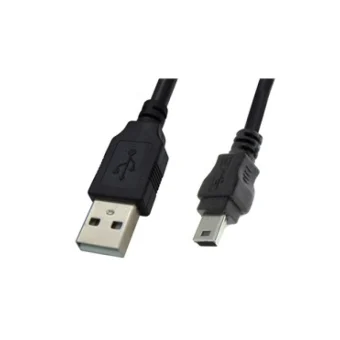 USB 2.0 Cable USB-A male - USB-A male / micro USB-A male Μαύρο 3m GM-36403 77023