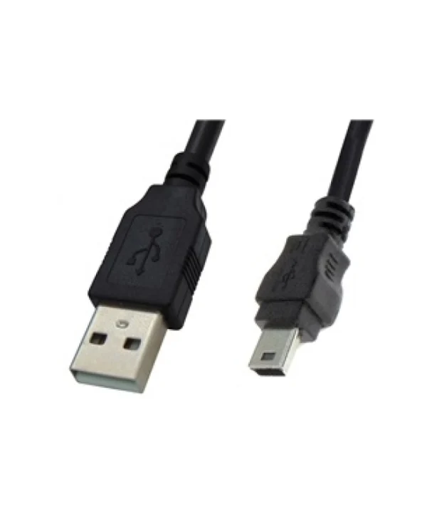 USB 2.0 Cable USB-A male - USB-A male / micro USB-A male Μαύρο 3m GM-36403 77023