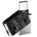 Silicon Power Mobile C31 16GB USB 3.1 Stick με σύνδεση USB-A & USB-C Γκρι SP016GBUC3C31V1K - Image 4