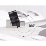 Silicon Power Mobile C31 16GB USB 3.1 Stick με σύνδεση USB-A & USB-C Γκρι SP016GBUC3C31V1K - Image 7