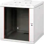 Equip Επιτοίχια Καμπίνα Rack 12U 60x60cm Γκρι EPM-12-6060-G-CBAA