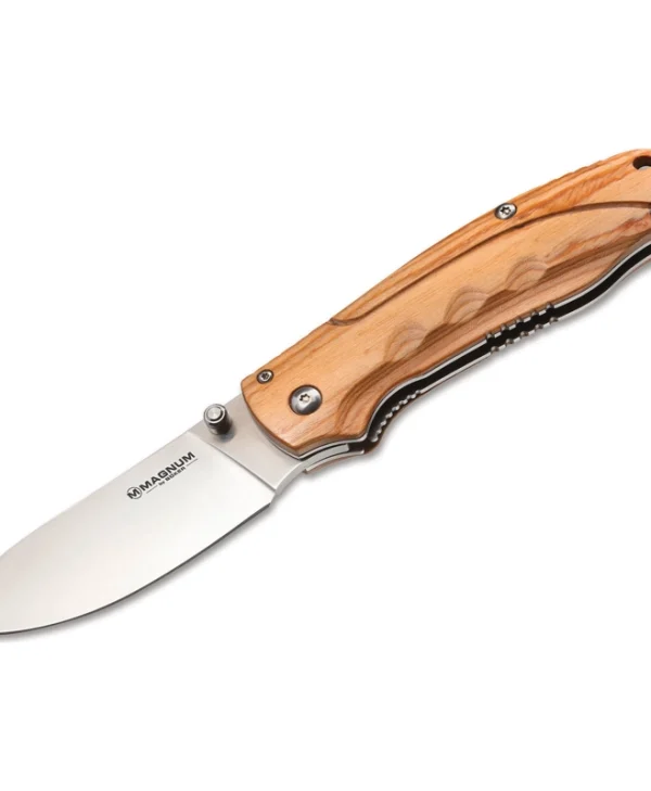 Boker Pakka Hunter Σουγιάς με Μηχανισμό Κλειδώματος Μπεζ 259241-uniw