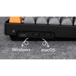 Keychron K8 Max K8M-B4 Ασύρματο Gaming Μηχανικό Πληκτρολόγιο Tenkeyless με Keychron Super Banana διακόπτες και RGB φωτισμό (Αγγλικό US) - Image 5