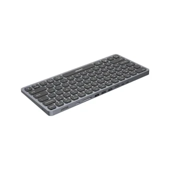Unitek D1092A Keyboard USB-C Docking Station με DisplayPort 4K PD Ethernet Γκρι