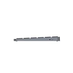 Unitek D1092A Keyboard USB-C Docking Station με DisplayPort 4K PD Ethernet Γκρι - Image 3