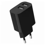 Gembird Φορτιστής Χωρίς Καλώδιο με 2 Θύρες USB-A Μαύρος (TA-UC-2A12-01) TA-UC-2A12-01-BK - Image 2