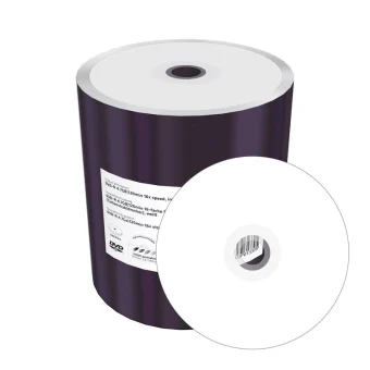 Dvd-r 4.7gb|120min 16x Speed, Inkjet Fullsurface Printable, Shrink 100 MR413-SHRINK