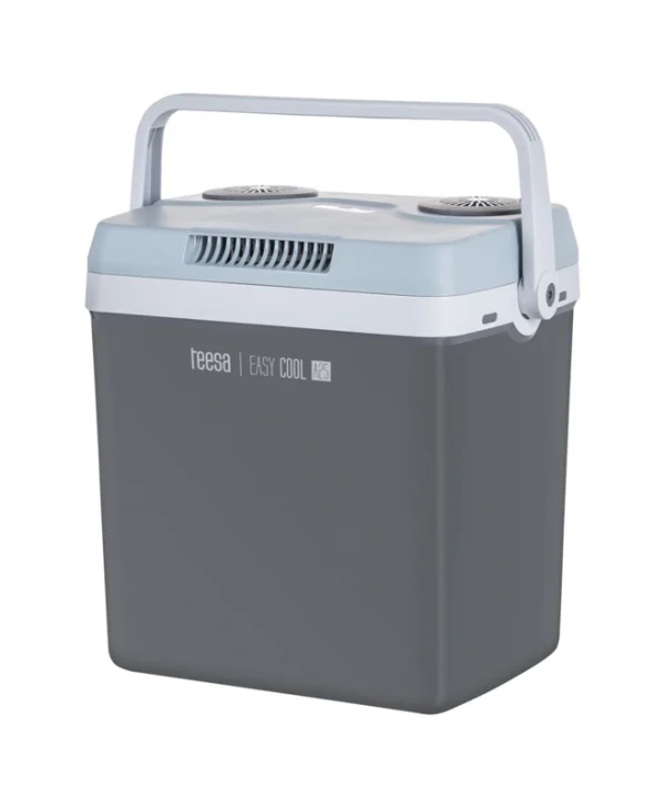 Teesa A25 Φορητό Ψυγείο Θερμοηλεκτρικό 25lt 12V Γκρι TSA5001.1