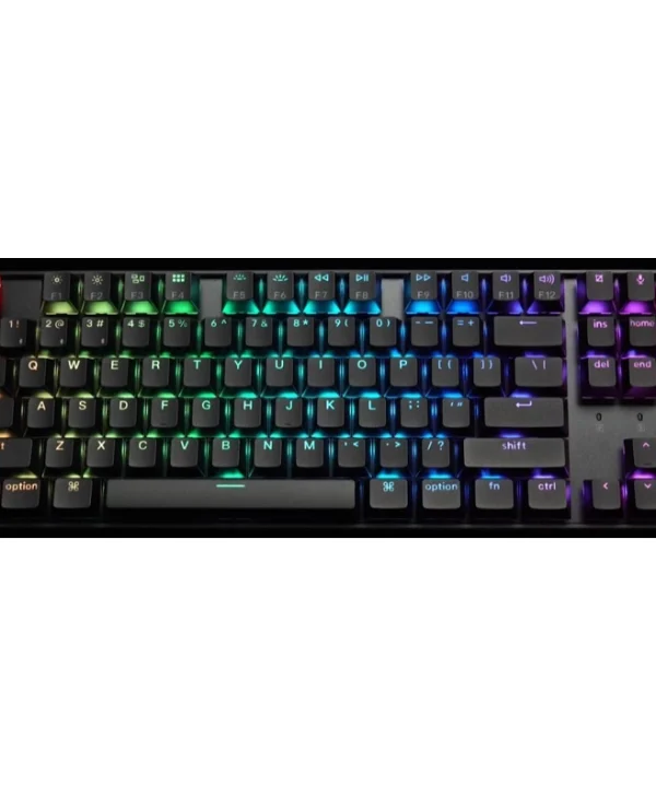 Keychron K8 V2 K8X-J4 K8X-J4 Ασύρματο Gaming Μηχανικό Πληκτρολόγιο Tenkeyless με Keychron Super Banana διακόπτες και RGB φωτισμό (Αγγλικό US) Aluminum Frame