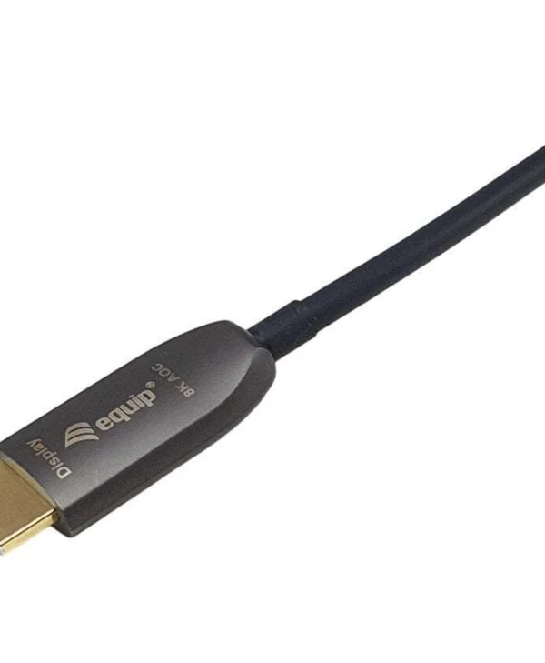 Equip HDMI 2.1 Ultra High Speed 48Gbps 4K 120Hz HDR VRR Cable HDMI male - HDMI male 25m Μαύρο 119425