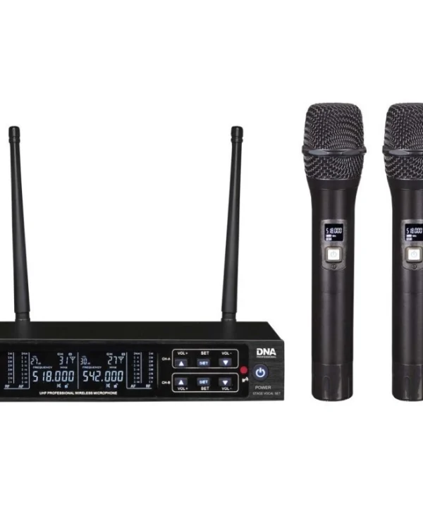DNA Stage Vocal Σετ Ασύρματο Μικρόφωνο με Bluetooth Χειρός για Φωνητικά 5907780141068