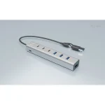 i-tec Hub 8 Θυρών USB 3.2 με σύνδεση USB-A / USB-C Γκρι CAHUBMETAL7 - Image 3