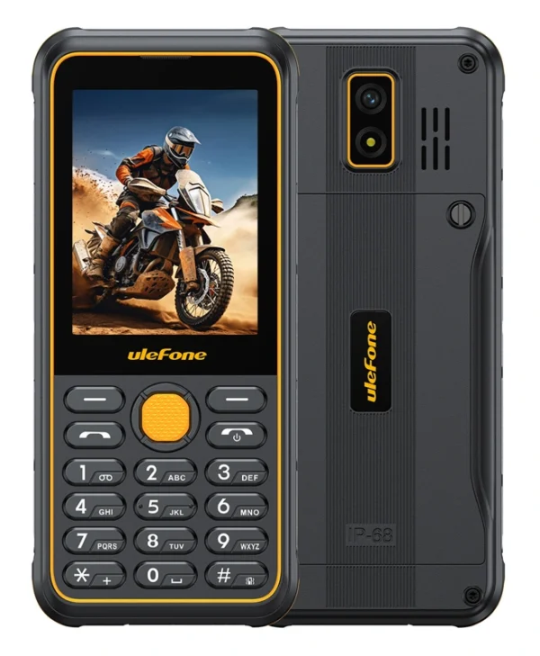 Ulefone Armor Mini 4 Dual SIM Κινητό με Κουμπιά Μαύρο UF-AM4