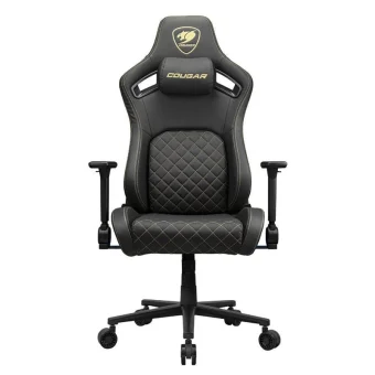 Cougar Καρέκλα Gaming με Ρυθμιζόμενα Μπράτσα Χρυσή 3MDFLGLB.0001