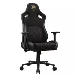 Cougar Defensor GOLD F Υφασμάτινη Καρέκλα Gaming με Ρυθμιζόμενα Μπράτσα Μαύρη 3MDFFGLB.0001 - Image 4