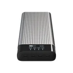 Hyper HyperJuice Power Bank 27000mAh 245W με 4 Θύρες USB-C Ασημί HJ245B