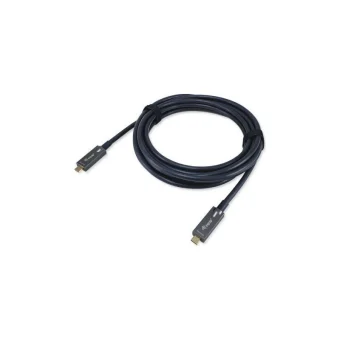Equip USB 3.1 Cable USB-C male - USB-C 60W PD Μαύρο 10m 119468