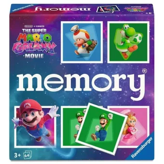 Επιτραπέζιο Παιχνίδι The Super Mario Galaxy Movie - Memory για 3+ Παίκτες 3+ Ετών (IT) Ravensburger 25105
