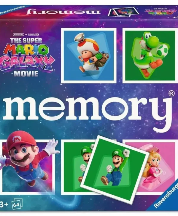 Επιτραπέζιο Παιχνίδι The Super Mario Galaxy Movie - Memory για 3+ Παίκτες 3+ Ετών (IT) Ravensburger 25105