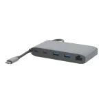 Mobilis USB-C Docking Station με HDMI PD Ethernet Γκρι (020027)