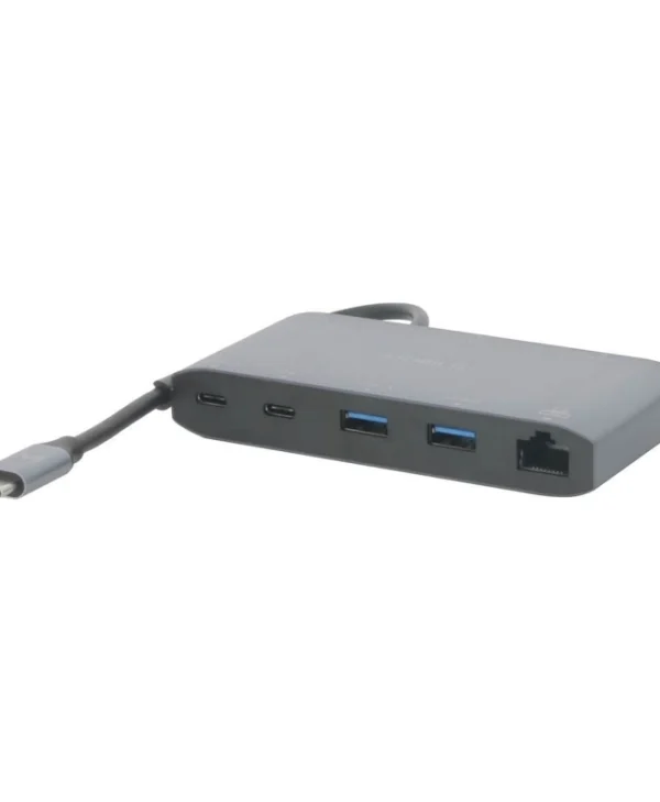Mobilis USB-C Docking Station με HDMI PD Ethernet Γκρι (020027)