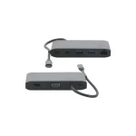 Mobilis USB-C Docking Station με HDMI PD Ethernet Γκρι (020027) - Image 3